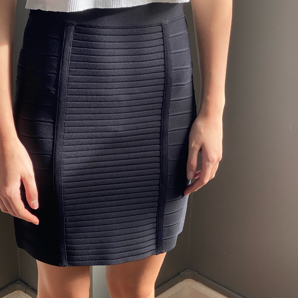 BCBGMaxazria Black Skirt